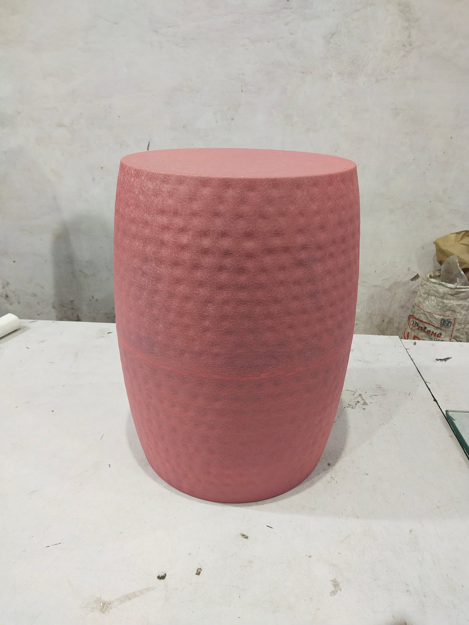 Metal Drum Stool gallery image