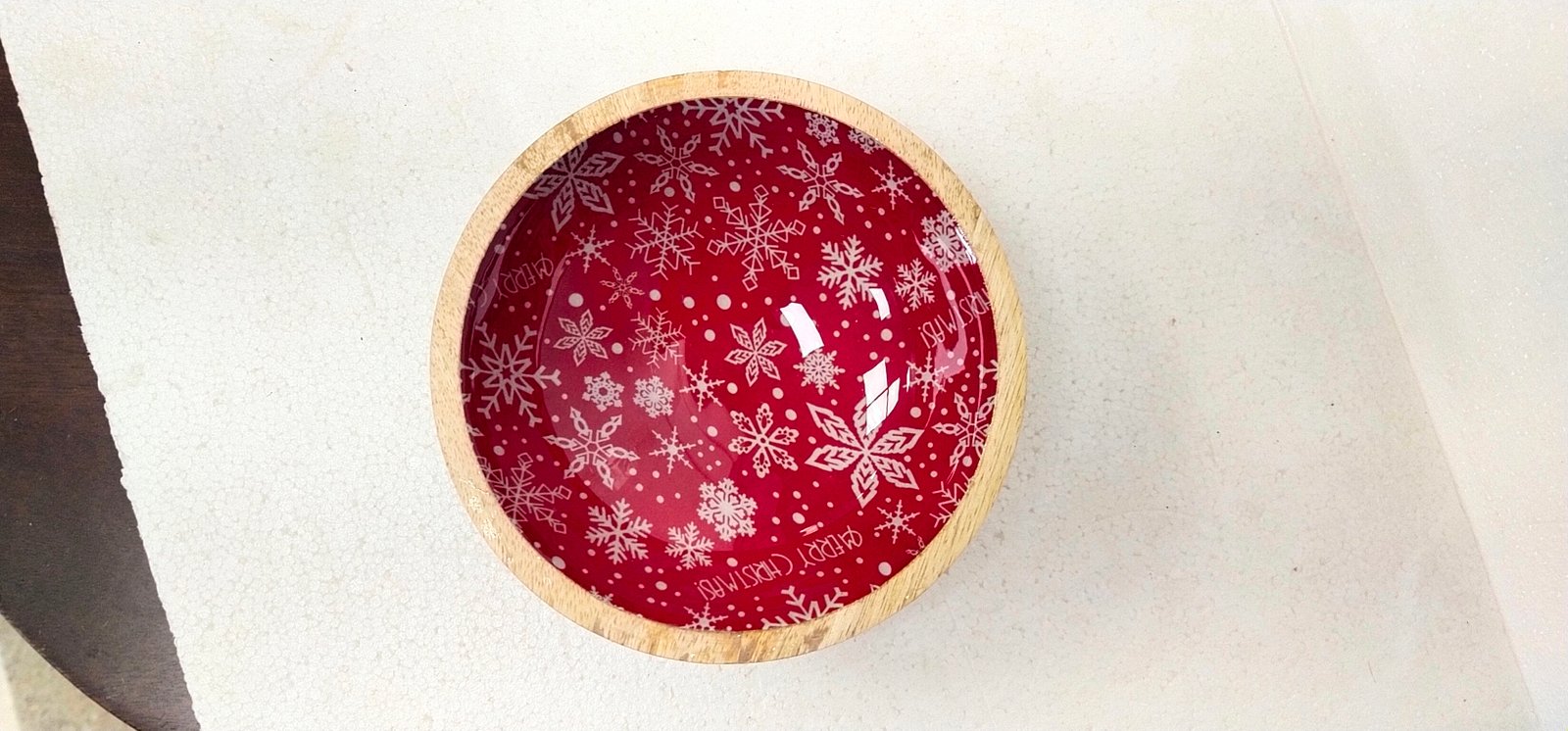 Wooden salad and serving bowl gallery image